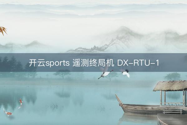 开云sports 遥测终局机 DX-RTU-1